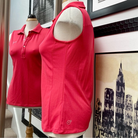New Hot pink sleeveless dry cell Puma top - Picture 6 of 10